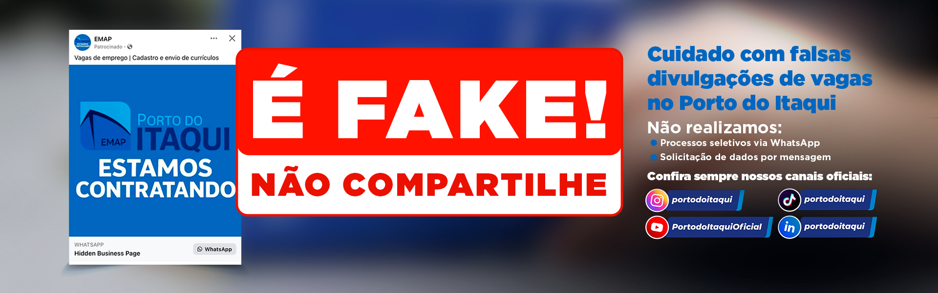 Edital FAPEMA Nº 13/2025 - Porto do Itaqui